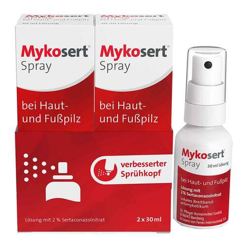 MYKOSERT Spray bei Haut- und Fußpilz