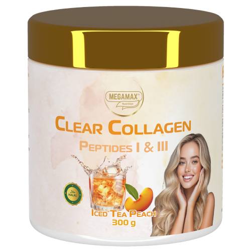 COLLAGEN CLEAR Glow Kollagen Peptide Pfirsich Plv.