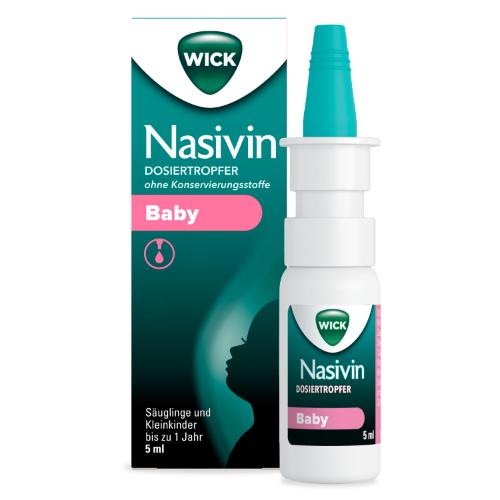WICK Nasivin Dosiertropfer oK Baby 0,1 mg/ml NTR